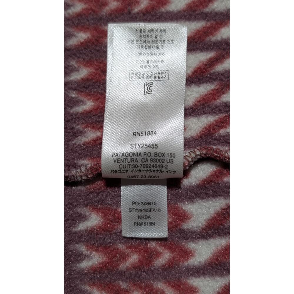 Patagonia Synchilla Snap-T Fleece Pullover XS Women’s Geometric Aztec... - Picture 10 of 13